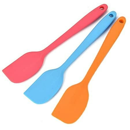 

Heldig Silicone Spatulas Small Rubber Spatula With Solid Stainless Steel Core One Piece Design Heat Resistant Non-Stick Flexible Scrapers for Mixing Cooking Baking
