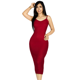 thumbnail image 1 of Vestido De Mujer Midi Casual Stretch Para Diario Y Salida, 1 of 5