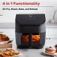 thumbnail image 5 of Instant Pot 5Qt VORTEX Air Fryer, Black - Automatic Shutoff, 5 of 12