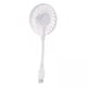 thumbnail image 1 of 2xMini Ventilador Portátil USB Ventilador De Escritorio Cable Flexible Para Viajes Diarios Ligero 28x8x2,8 Cm, 1 of 8