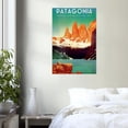 thumbnail image 2 of Patagonia - Chile - Vintage Travel Poster (12x18Inches), 2 of 6