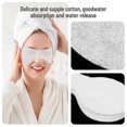 thumbnail image 4 of 100Pcs Disposable Non Woven Eye Care, Clear Eye Mask Paper Lightweight Eye Covers for Faci, 4 of 5