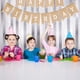 thumbnail image 5 of Bearachild Decoración blanca para fiesta de feliz cumpleaños, accesorios de arpillera elegantes, pancarta reutilizable, cumpleaños de arpillera Kits de decoración para fiestas, 5 of 6