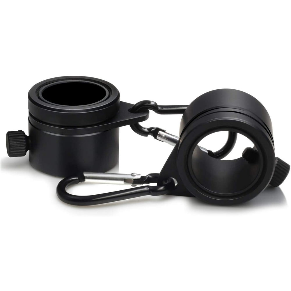 Anley 1" Aluminum Flagpole Mounting Rings Set Anti Wrap 360