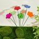 thumbnail image 4 of 24 estacas decorativas para jardín, 6 colores, de 5 cm de ancho y 25 cm de alto, ideales para decorar jardines, plantas, flores, adornos para exteriores, césped, patios y caminos., 4 of 6