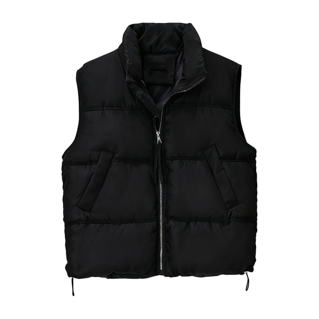 Hauts Sans Manches pour Femmes, Veste/haut Décontracté Sans Manches à Col Rabattu Coupe Régulière Couleur Unie, Hauts Décontractés pour Femmes