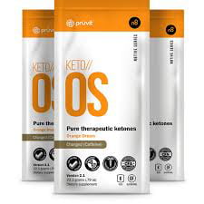 KETO--OS Orange Dream 2.1 No Caffeine (30 Sachets) BHB Salts Ketogenic Supplement