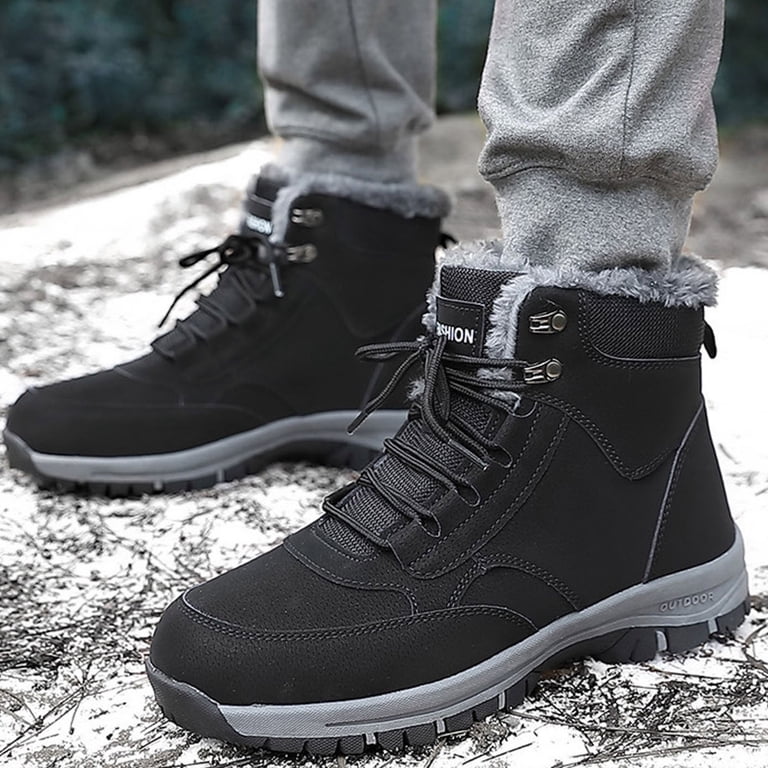 adviicd Snow Boots for Men Waterproof Men display picture 1