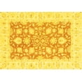 thumbnail image 1 of Ahgly Company Indoor Rectangle Oriental Yellow Traditional Area Rugs, 6' x 9', 1 of 4