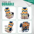 thumbnail image 6 of Low Beach Chair 5 Position Lay Flat, Portable Folding Backpack Beach Chairs Heavy Duty with Cooler Bag, Cup Holder for Outdoor/Lawn/Trip/Picnic/Fishing, Foldable Camping Chair, 6 of 6