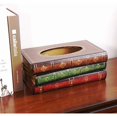 thumbnail image 4 of Vintage Style Wooden Stackable Tissue Box - Yellow Green Red - 1pc, 4 of 5