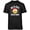 BLACK, variant on Merry Blah Christmas Graphic T-Shirt (Medium - Standard Fit, Navy)