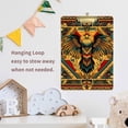 thumbnail image 4 of FORMRS Acrylic Clipboard with Low Profile Clip Standard A4 Letter Size, 12.5" x 9", Retro Abstract Eagle, 4 of 8