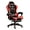 Black & Red, variant on Alvantor Ergonomic Gaming Chair with Adjustable Footrest, High Back Office Chair, Black and Grey