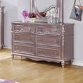 thumbnail image 3 of Caroline 6-drawer Rectangular Dresser Metallic Lilac, 3 of 3