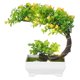 thumbnail image 1 of Potted Plant Ornament Desktop Landscape Plant Adornment Bonsai Decor with Lamp, 1 of 4