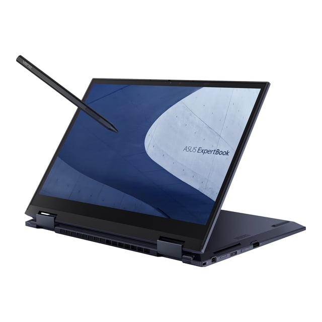 ASUS ExpertBook B7 Flip B7402FBA-Q73P-CB - Flip design - Intel Core i7 - 1260P / up to 4.7 GHz - Win 11 Pro - UHD Graphics - 32 GB RAM - 1 TB SSD NVMe, Performance - 14" touchscreen ASUS Private View 1920 x 1200 - Gigabit Ethernet - NFC, Wi-Fi 6E - 5G - star black