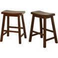 thumbnail image 3 of Belfast Saddle 24" Stools, Set of 2, Multiple Colors, 3 of 4