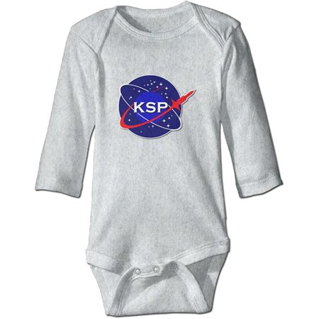 

Kerbal Space Program Logo CGH Seven Newborn Climb Clothes Romper Ash