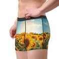 thumbnail image 2 of Naloa Sunlit Sunflower Field Mens Underwear - Boxers for Men, Mens Boxer Briefs, Classic Briefs for Men-X-Large, 2 of 5