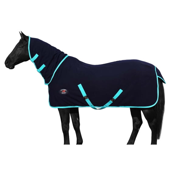 Challenger Horse Sheet Polar FLEECE COOLER Exercise Blanket Wicks Moisture 4384