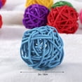 thumbnail image 2 of HONITANO 20Pcs Rattan Balls Decorations Assorted Color Wood Material Vase Filler for Families, 2 of 8
