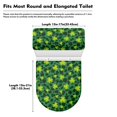 thumbnail image 7 of HELLHERO Universal Elastic Fabric Bathroom Toilet Lid Cover Adjustable Toilet Seat Covers Set & Elastic Installation for Bathroom Accessories, 7 of 7