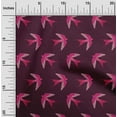 thumbnail image 1 of oneOone Cotton Silk Fabric Swallow Bird Embroidery Fabric Prints By Yard 42 Inch Wide, 1 of 4