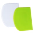thumbnail image 1 of 2 Pieces Dough Scraper Plastic for Pastry Pancakes, 1 of 1