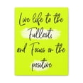 thumbnail image 5 of Inspirational Wall Art Focus On Positive Motivation Wall Decor for Home Office Gym Inspiring Success Quote Print Ready to Hang Unframed, 5 of 17