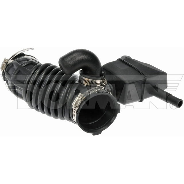 Fits 2007-2012 Nissan Sentra Dorman Air Intake Hose 696-003 OE Solutions; OE Replacement; 2.8Inch Inlet/Outlet Diameter; 10 Inch Length; Black; Rubber