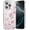 Pink Bow, variant on Cute Clear Bow Magnetic Phone Case for iPhone 16 Pro Max 6.9" Compatible with MagSafe, Aesthetic Pink and Black Ribbon Bowknot Pattern Cover Slim Soft TPU Shockproof Protective for Women Girls