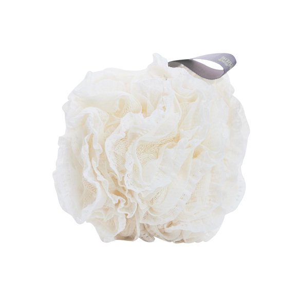 Shower Bath Sponge Shower Loofahs Balls Body Scrubber Bath Ball Flower Super Soft Bath Lace Mesh Set Body Luffa Cleanse Skin with Luxurious Bathing Accessories