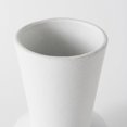 thumbnail image 5 of 9" White Contempo Deco Ceramic Vase, 5 of 7