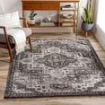 thumbnail image 3 of Mark&Day Area Rugs, 9x12 New Ross Traditional Charcoal Area Rug, Grey Ivory Carpet for Living Room, Bedroom or Kitchen (9'2" x 12'), 3 of 7
