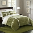 thumbnail image 6 of Chloe 3 or 2 Piece Comforter Set Ultra Plush Micro Mink Sherpa Lined Bedding – Decorative Pillow Shams Included, 6 of 10