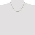 thumbnail image 2 of 14k White Gold 18 Inch 1.75mm Rope Chain Necklace Pendant Charm, 2 of 9