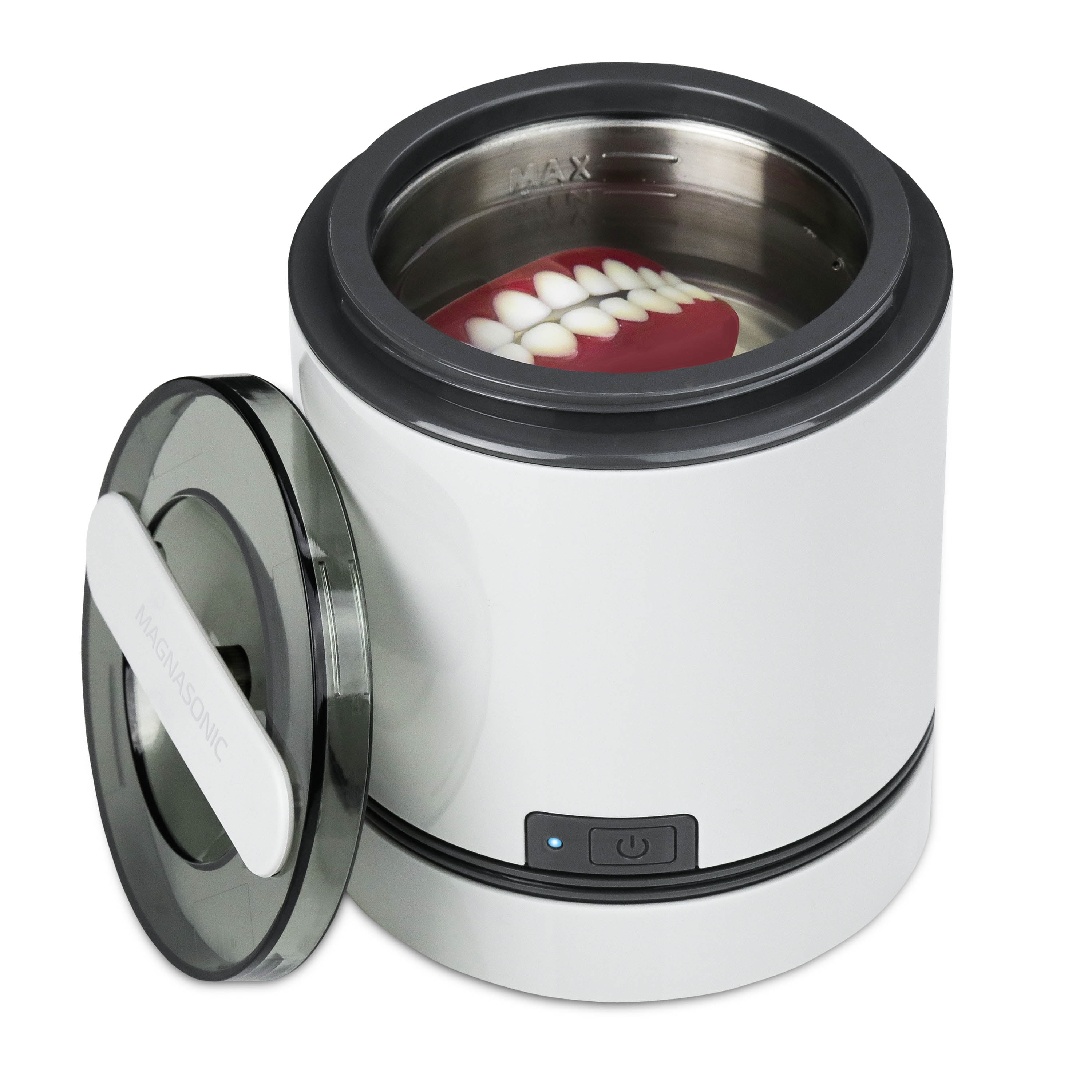 Magnasonic Ultrasonic Dental & Jewelry Cleaner Machine, Compact 7 oz. (220 ml) Tank Magnasonic Ultrasonic Dental & Jewelry Cleaner Machine, Compact 7 oz. (220 ml) Tank