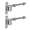 6 inches, variant on Steel Bolts Door Hinge easy installs Gate Hinges Adjustable bolts Hinges Heavy Duty Door Hinges for Various door &