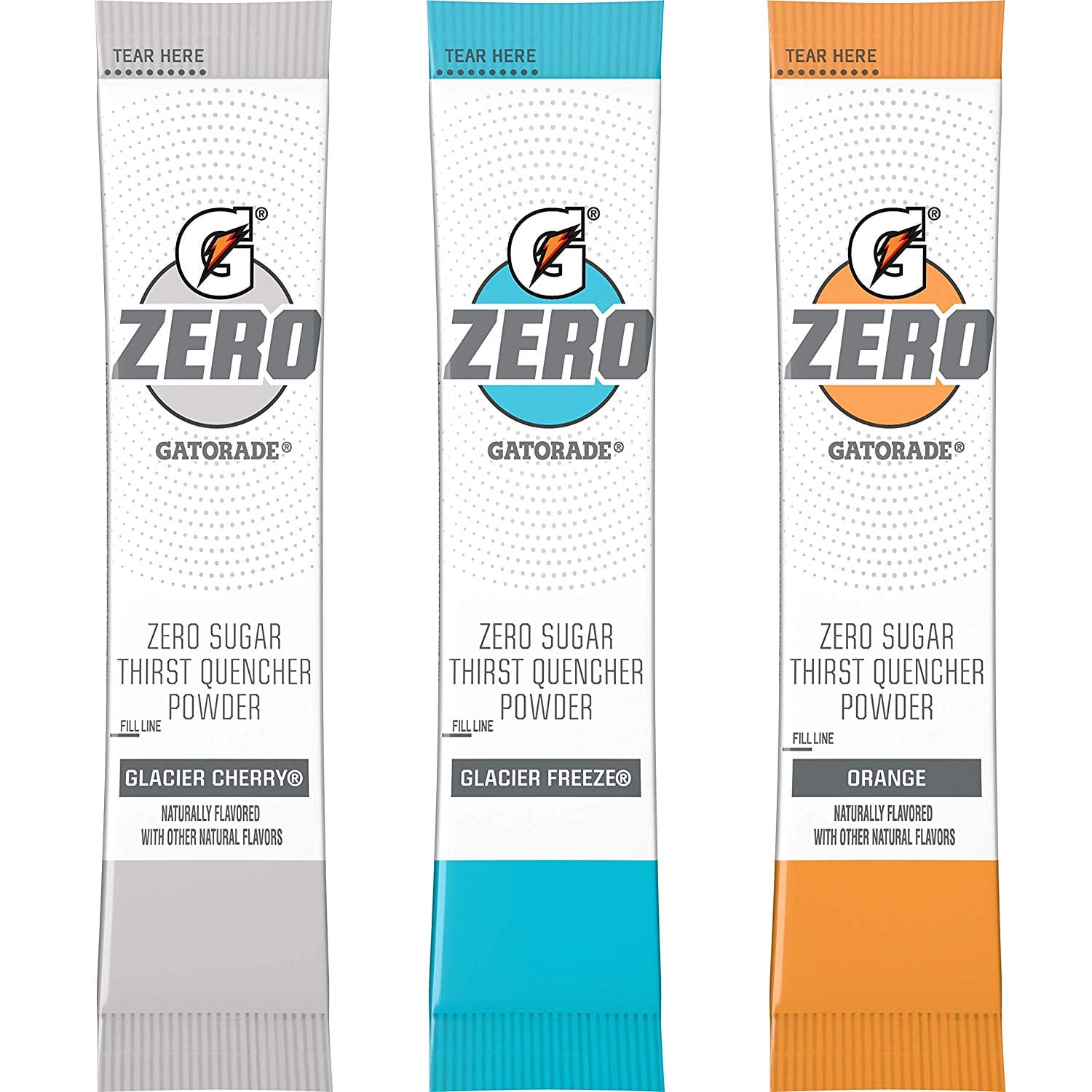 Gatorade G Zero Sugar Flavor Variety Pack Sports Drink Mix Powder, Oz