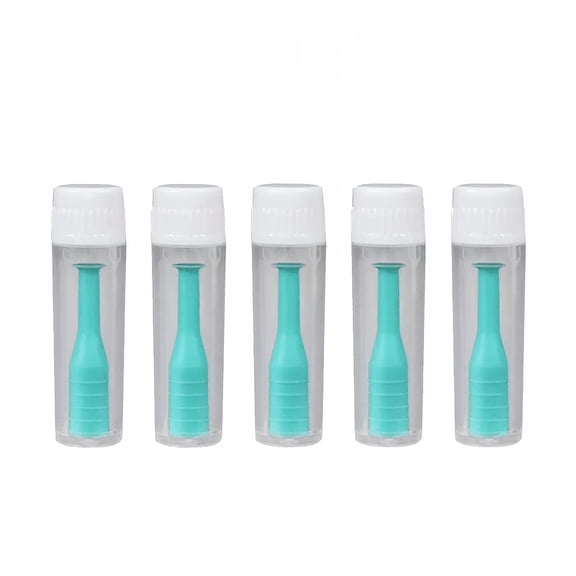 ACDANC 5 Pack Contact Lens Applicator Tool for Eye Contact Remover Plunger Suction Cup Portable Suction Hard Plunger Inserter Stick