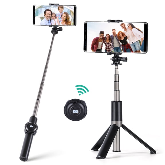 Aluminum Selfie Stick Tripod Independent Bracket 270 ° With Bluetooth Remote Control