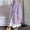 Purple, variant on FSYBOA Girls Puffer Jacket Size 14T, Mid-Length Hooded Casual Winter Kids Long Sleeve Outerwear Pink