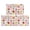 Pioneer Flower Floral Print Pattern, variant on Pioneer Flower Floral Print Pattern Anti Fatigue Kitchen Rugs Set Of 2, Non Slip Washable Decorative Floor Mats for Kitchen Sink Laundry, 17"x30" and 17"x47"