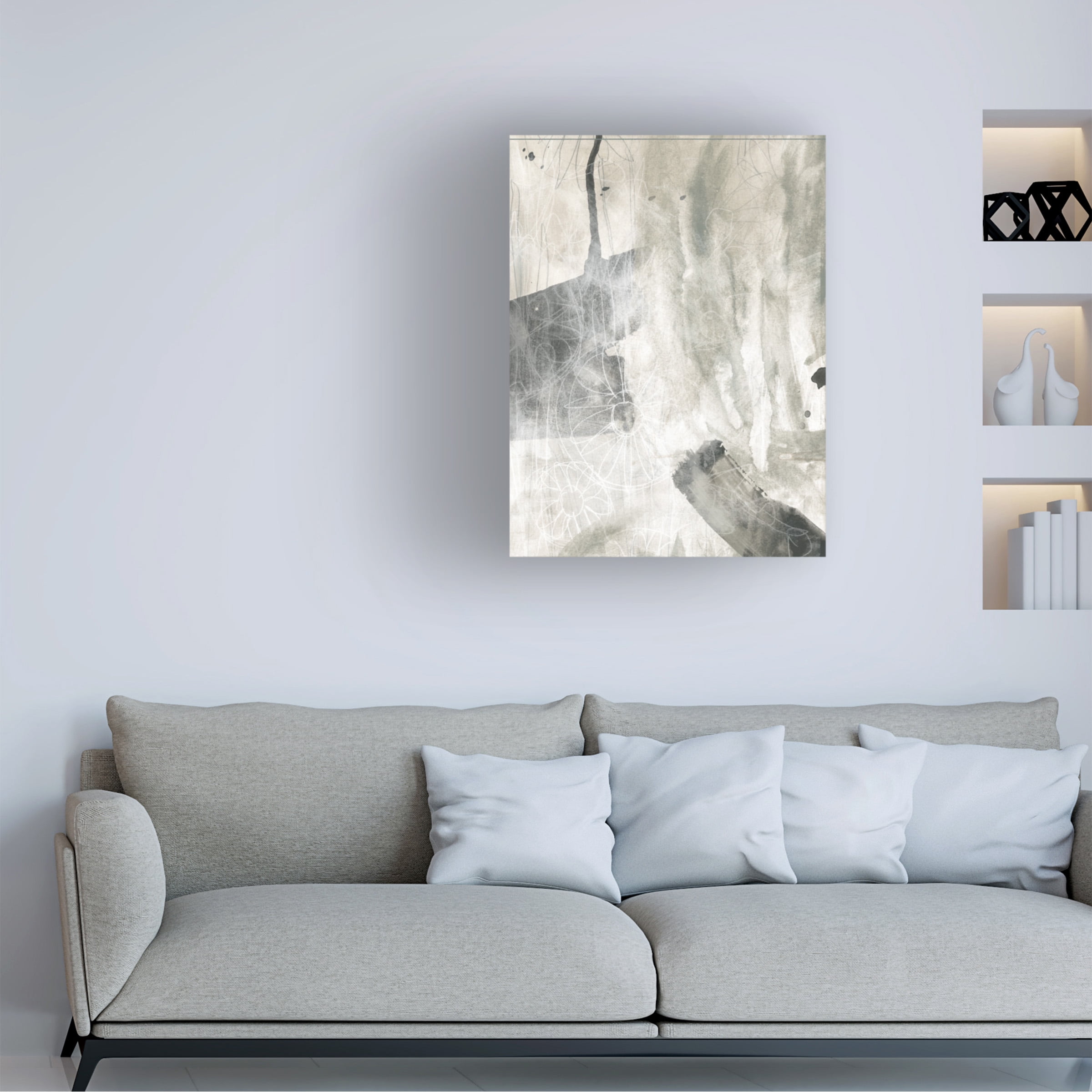 June Erica Vess 'Stonewash III' Canvas Art