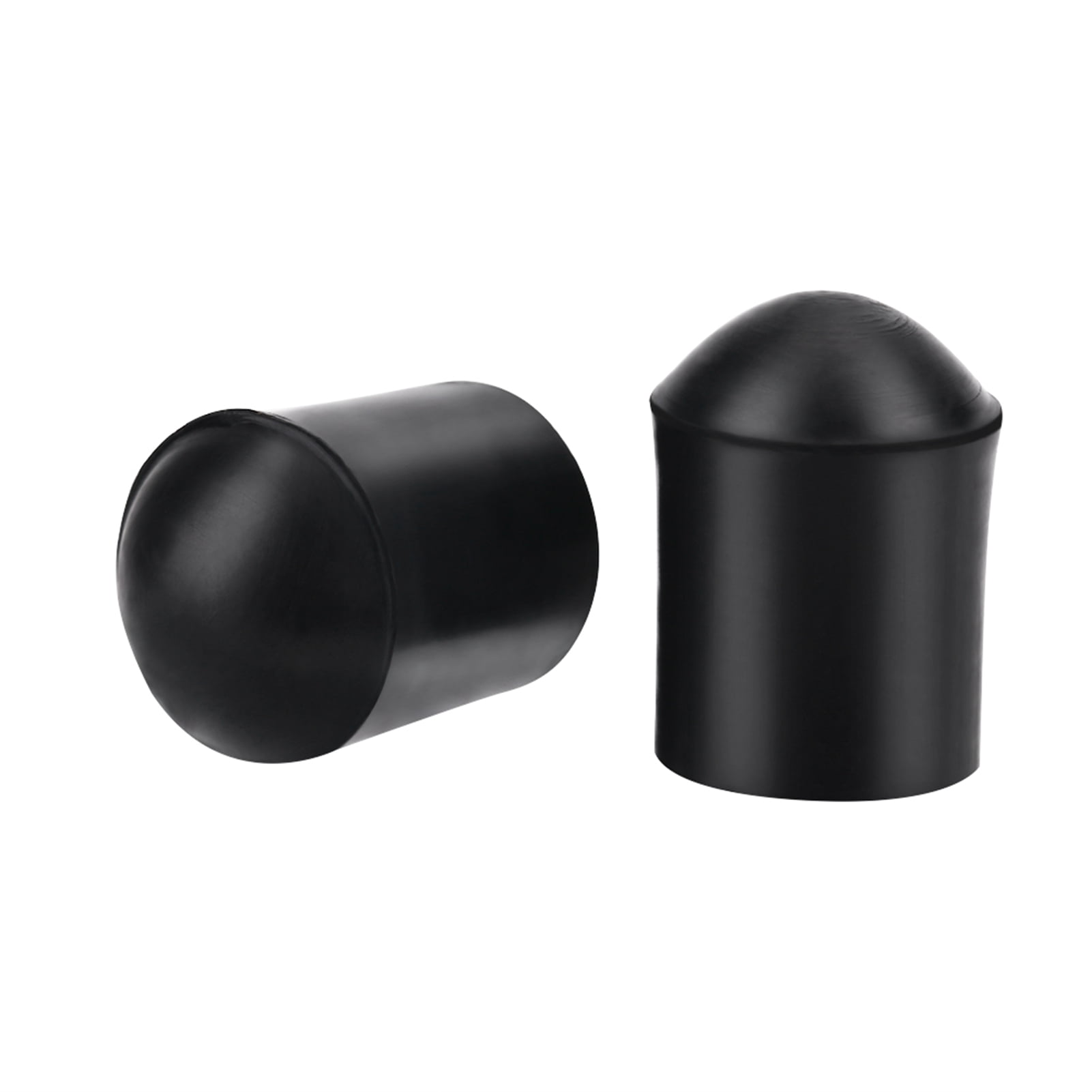 2pcs/set Rubber Feet Tips Black for Upright Double Bass Endpin Accessories Black 