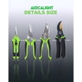 thumbnail image 4 of Pruning Shears, garden shears Titanium Steel Blade,With Gardening Gloves,Shears Stainless, Ergonomic Hand Pruning Shears for Trees, Plants (Shears Gardening Tool Kit), 4 of 10