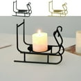 thumbnail image 7 of Moocorvic Black Candle Holder, Christmas Decorations Metal Candle Stand for Centerpieces Fireplace, 7 of 7