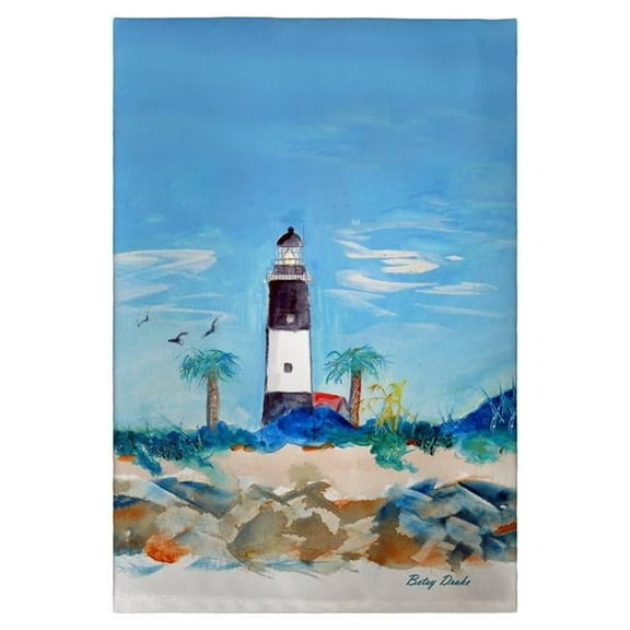 Betsy Drake GT1121 Tybee Lighthouse, GA Guest Towel