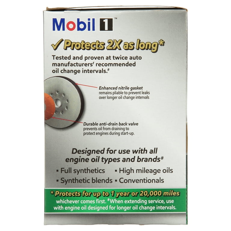 Mobil 1 Extended Performance Oil Filter M1-303A Mobil 1 Extended Performance Oil Filter M1-303A